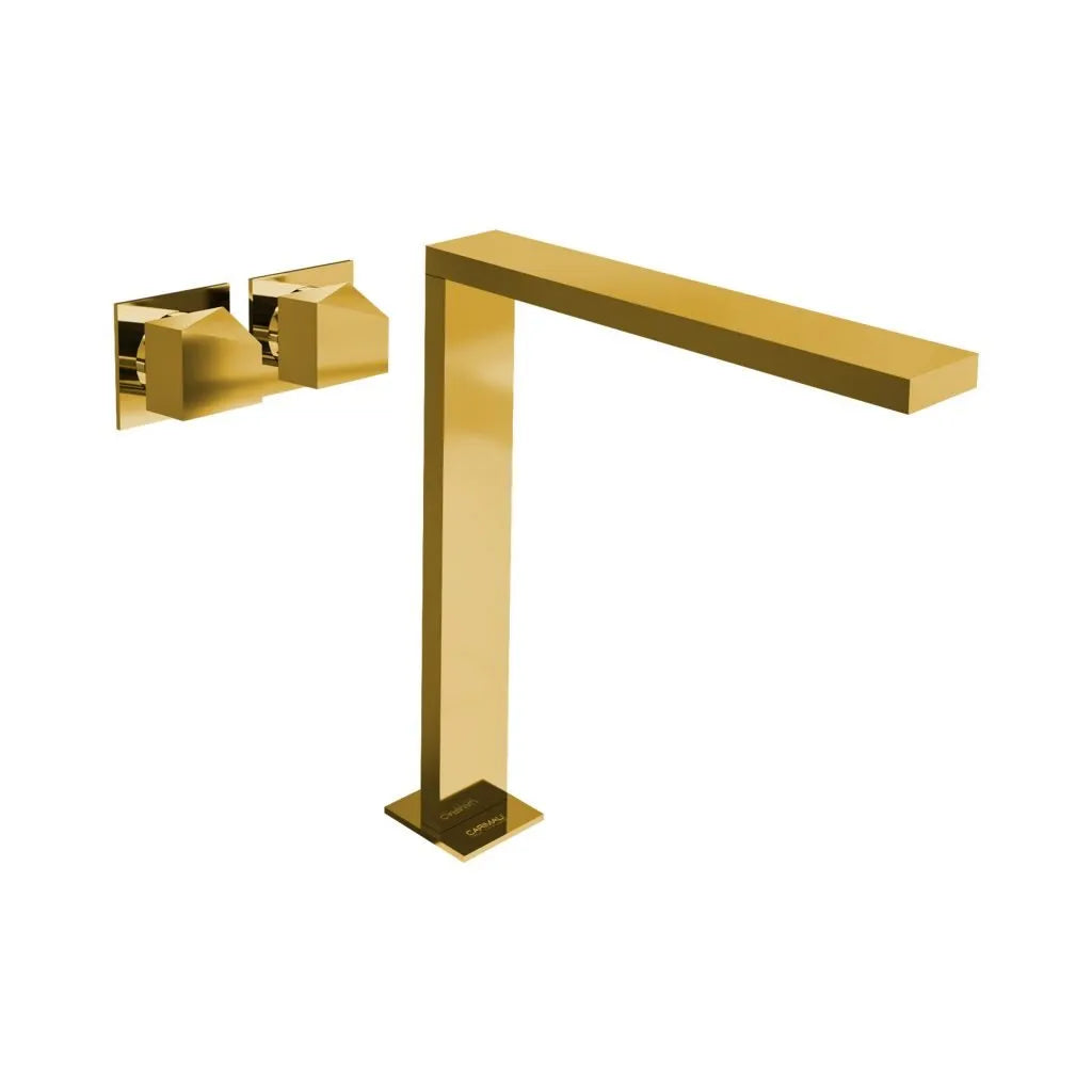AQUADESIGN DSIDE WALL-MOUNTED HIGH CONTROLS LAV FAUCET