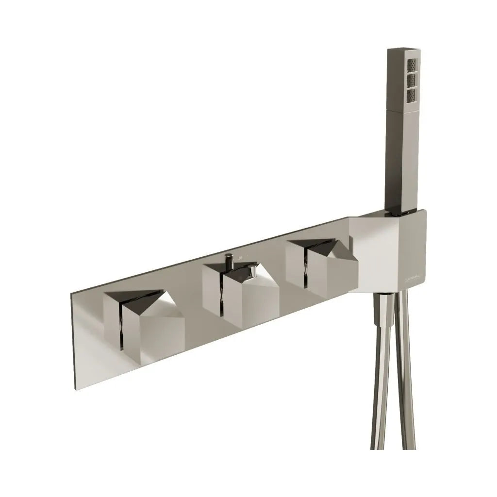 AQUADESIGN DSIDE BUILT-IN DUPLEX BATH TUB FILLER
