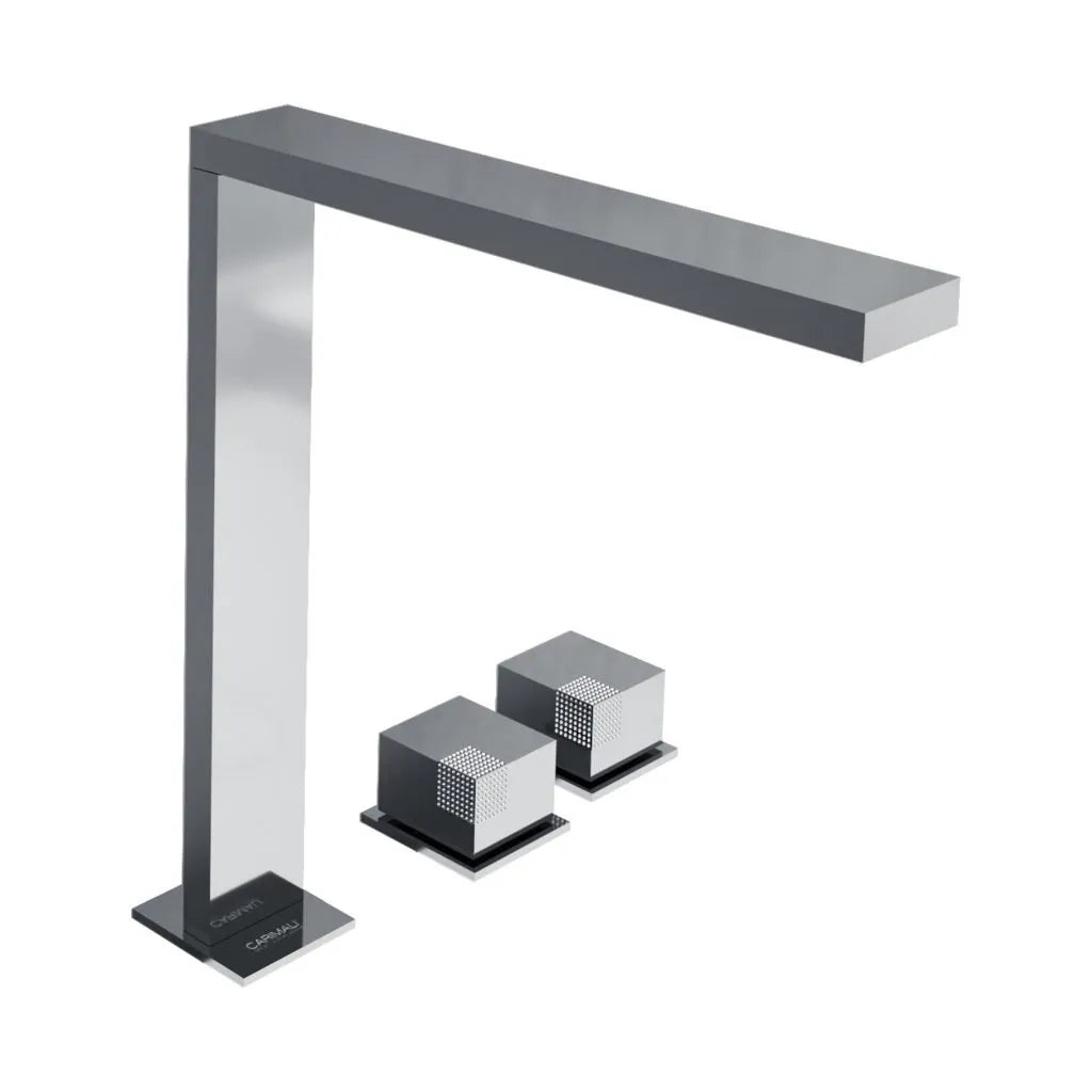 AQUADESIGN OCUBE 3-HOLE HIGH LAV FAUCET