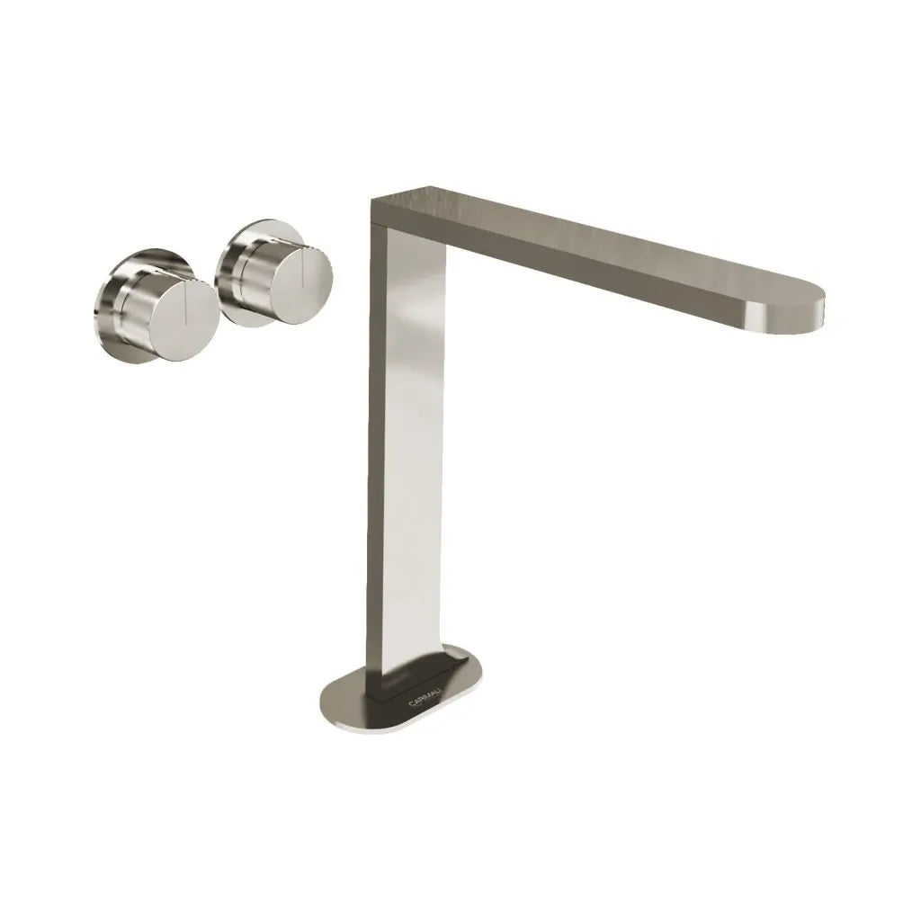 AQUADESIGN QTIME WALL-MOUNTED HIGH CONTROLS LAV FAUCET