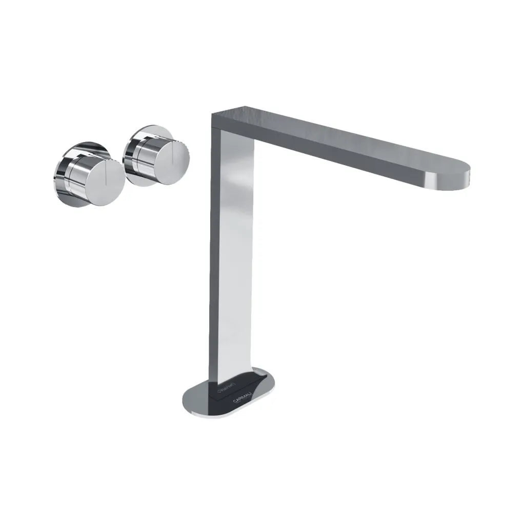 AQUADESIGN QTIME WALL-MOUNTED HIGH CONTROLS LAV FAUCET