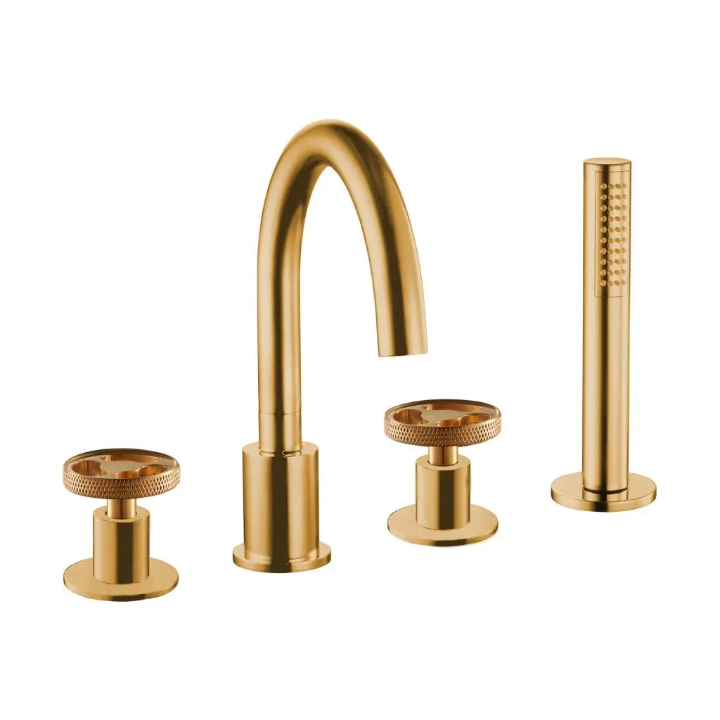 AQUADESIGN Twist Four Piece Deck Mount