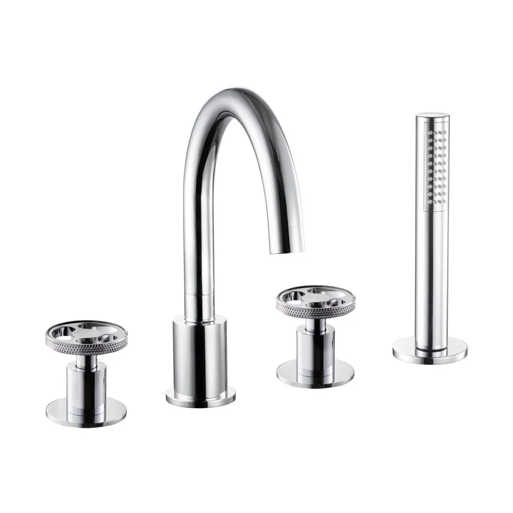 AQUADESIGN Twist Four Piece Deck Mount