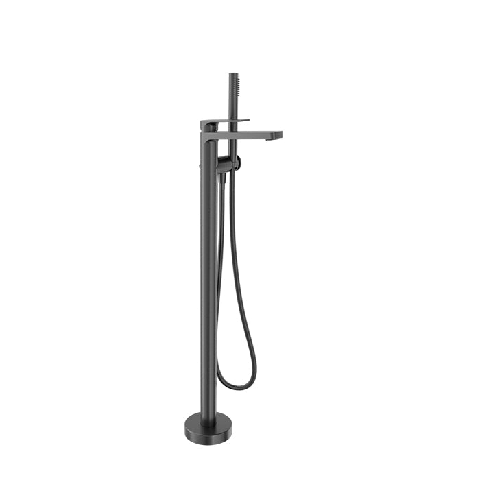 BARIL PETITE  Floor-Mounted Tub Filler With Hand Shower