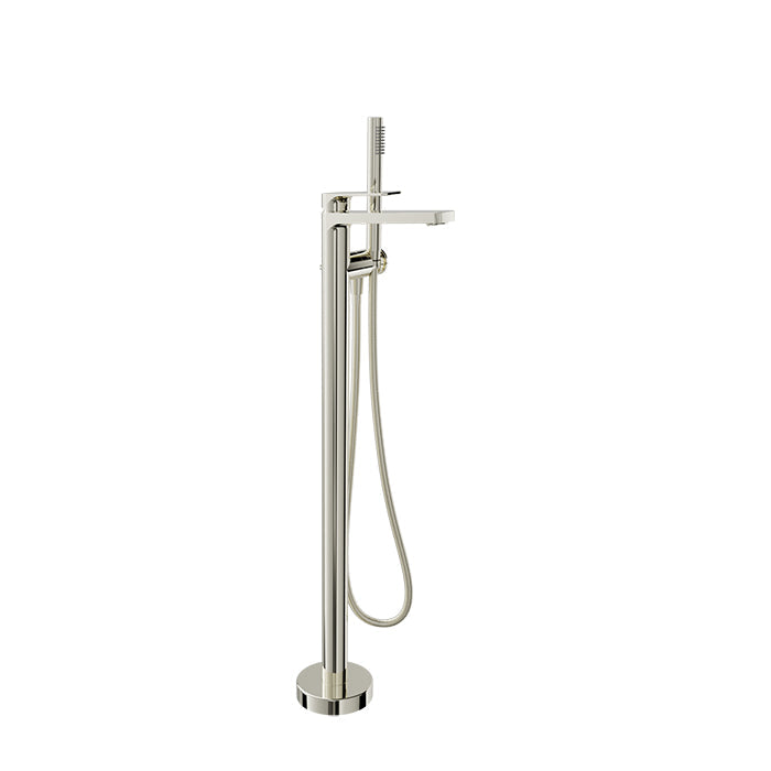 BARIL PETITE  Floor-Mounted Tub Filler With Hand Shower