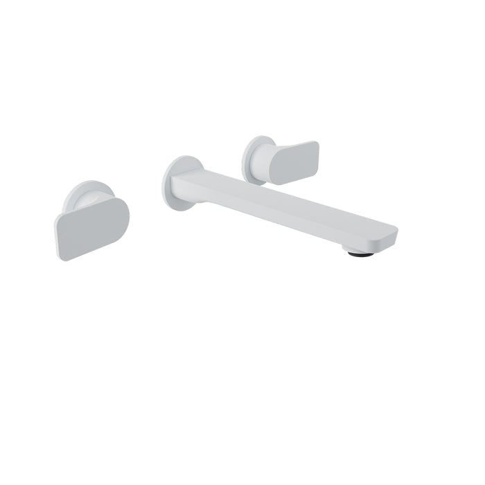 BARIL PETITE TWO HANDLES WALL-MOUNTED LAVATORY FAUCET, DRAIN NOT INCLUDED