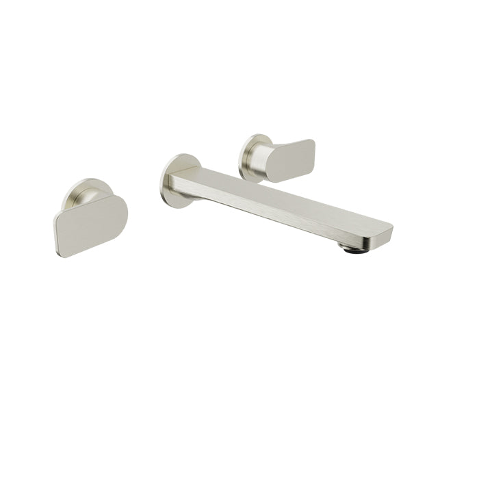 BARIL PETITE TWO HANDLES WALL-MOUNTED LAVATORY FAUCET, DRAIN NOT INCLUDED