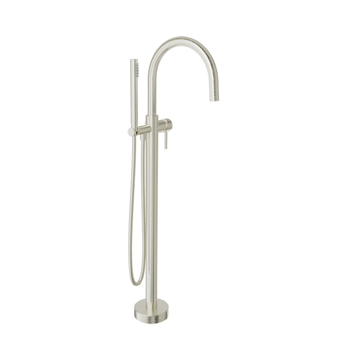 BARIL ZIP FLOOR-MOUNTED TUB FILLER WITH HAND SHOWER