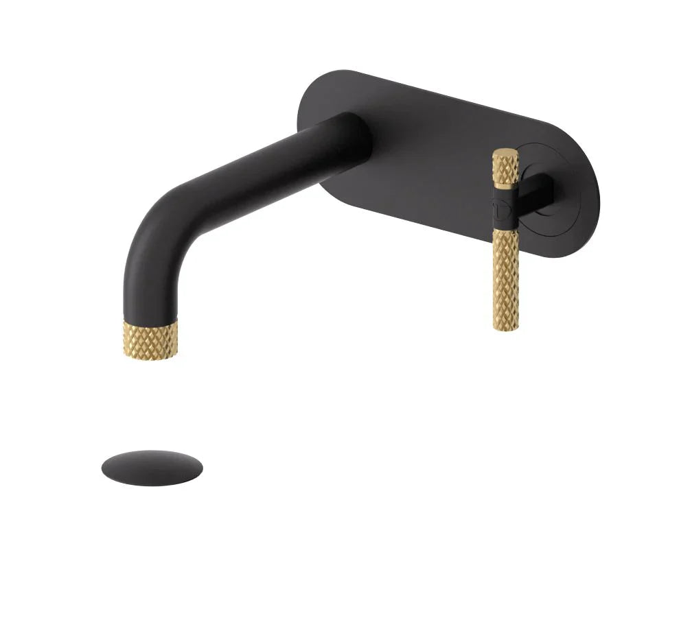 Tenzo BELLACIO-C Wall mount Lavatory Faucet With Drain