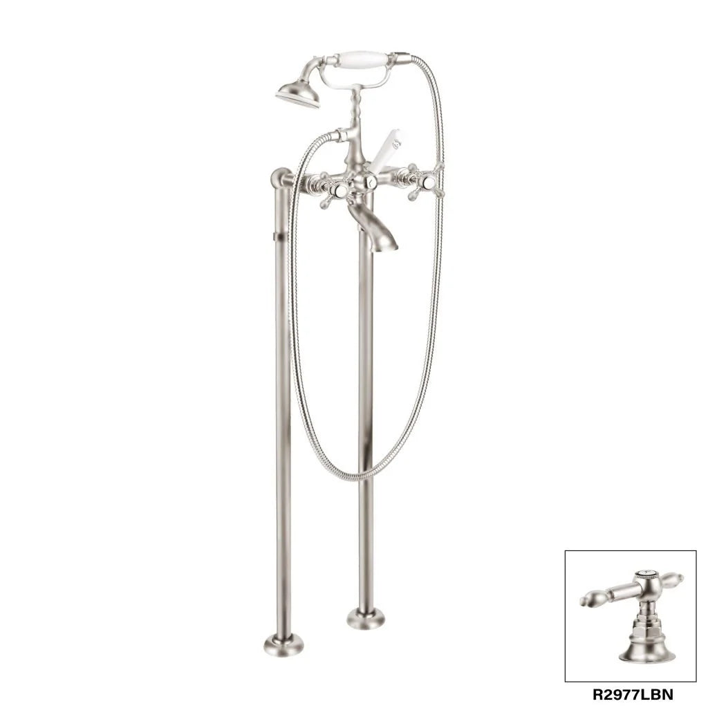 AQUADESIGN JULIA FLOOR MOUNT TUB FILLER