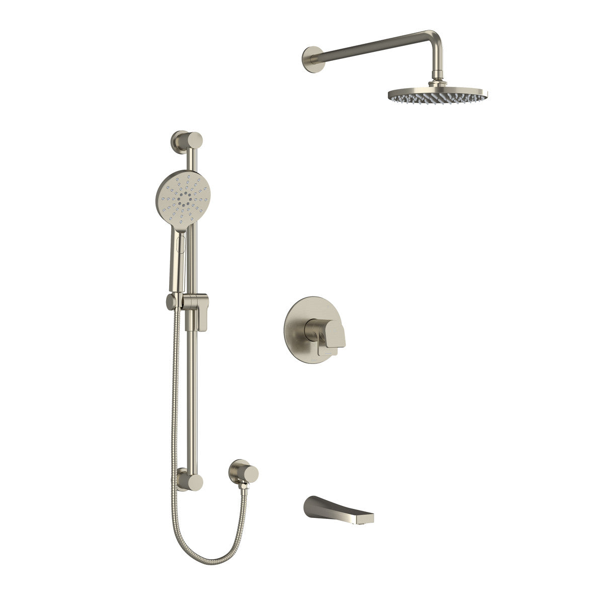 Riobel Ode Type T/P ½" coaxial 3-way  Shower System