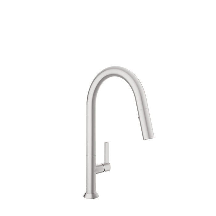 BARIL ARTE HIGH SINGLE-HOLE KITCHEN FAUCET WITH 2-FUNCTION PULL-DOWN SPRAY