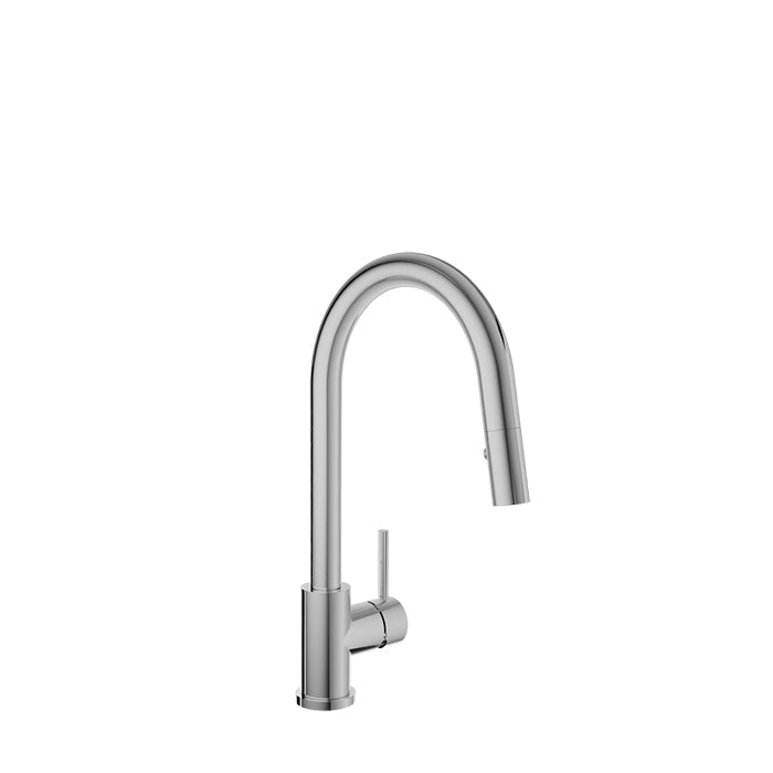 BARIL UNICK Modern single-hole kitchen faucet with single lever and 2-function pull-down spray