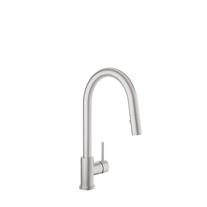 BARIL UNICK Modern single-hole kitchen faucet with single lever and 2-function pull-down spray