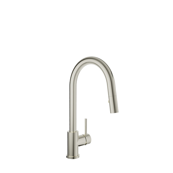 BARIL UNICK Modern single-hole kitchen faucet with single lever and 2-function pull-down spray