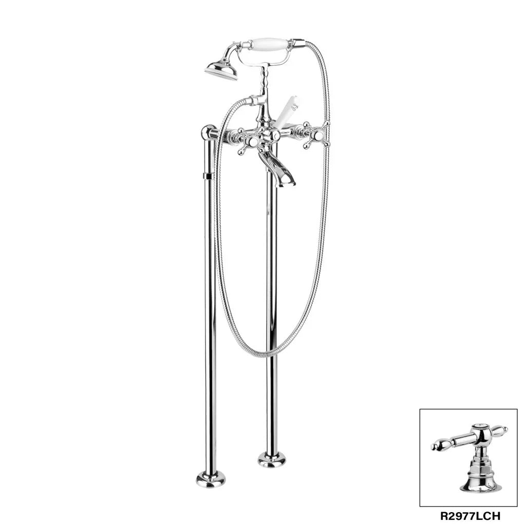 AQUADESIGN JULIA FLOOR MOUNT TUB FILLER