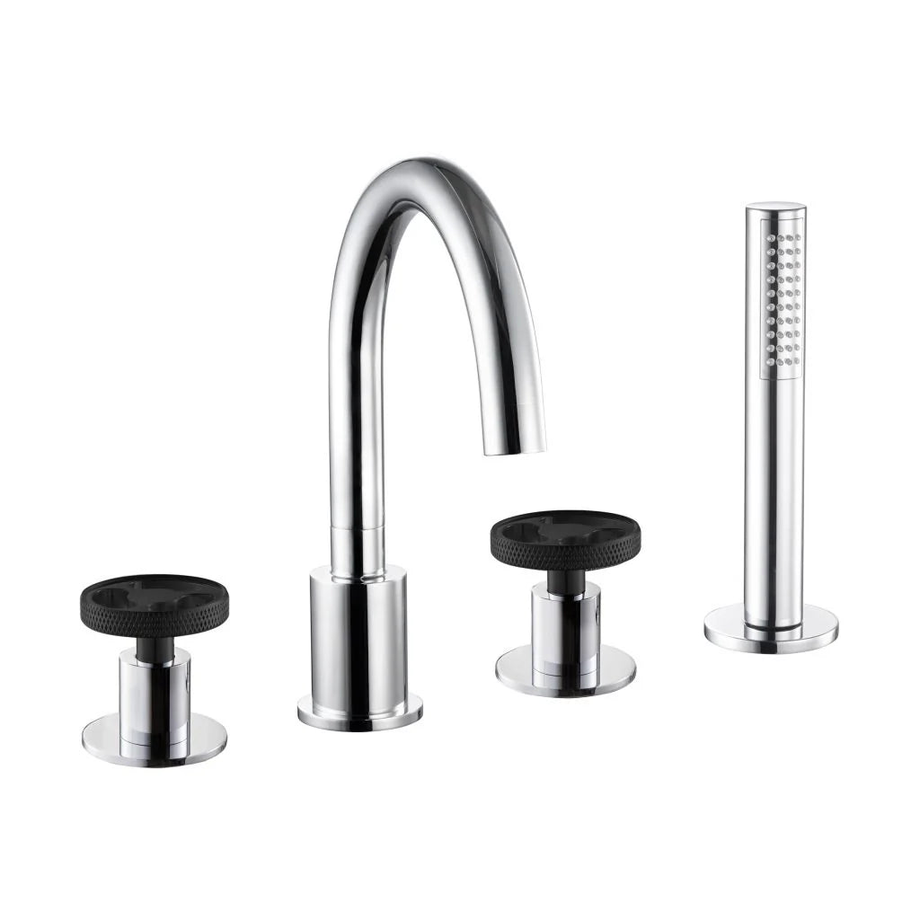 AQUADESIGN Twist Four Piece Deck Mount