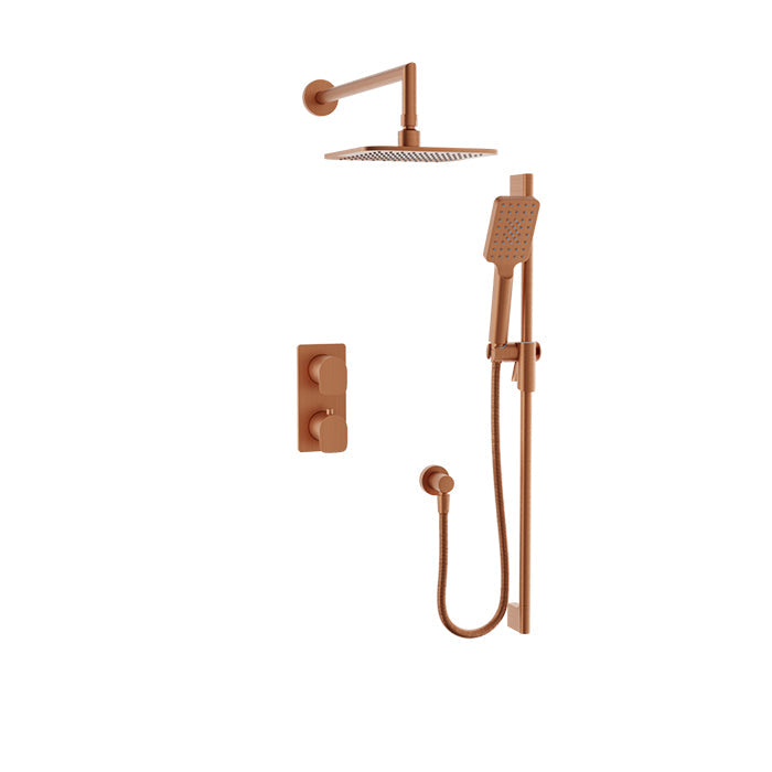 BARIL PETITE COMPLETE THERMOSTATIC PRESSURE BALANCED SHOWER KIT (2WAY)