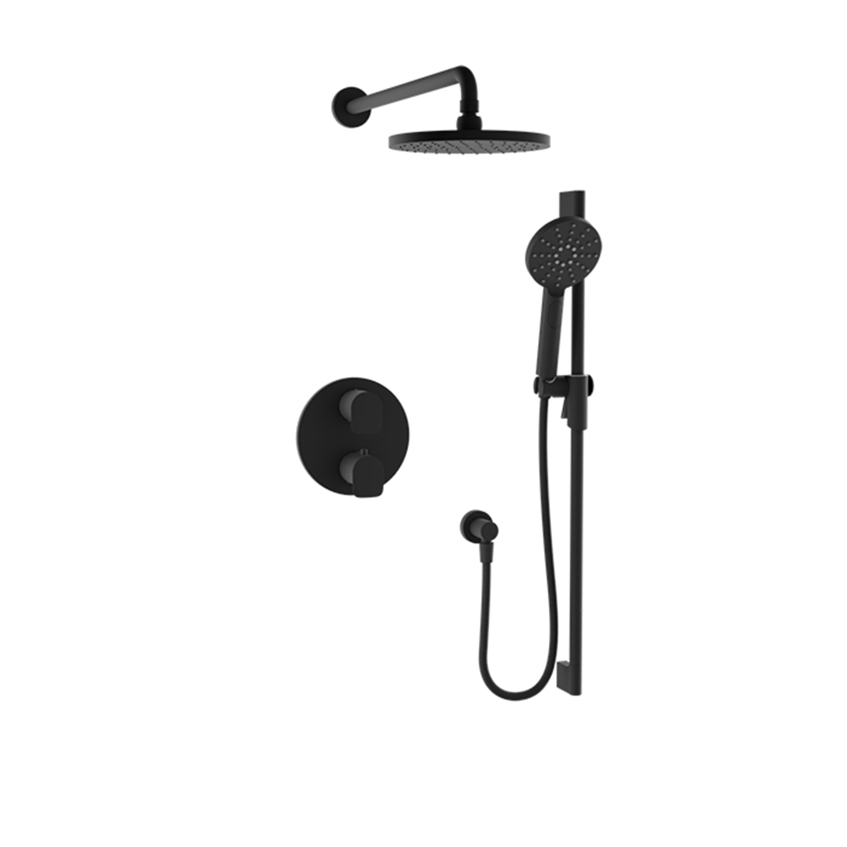 BARIL SENS Complete Thermostatic Pressure Balanced Shower Kit (2-WAY)