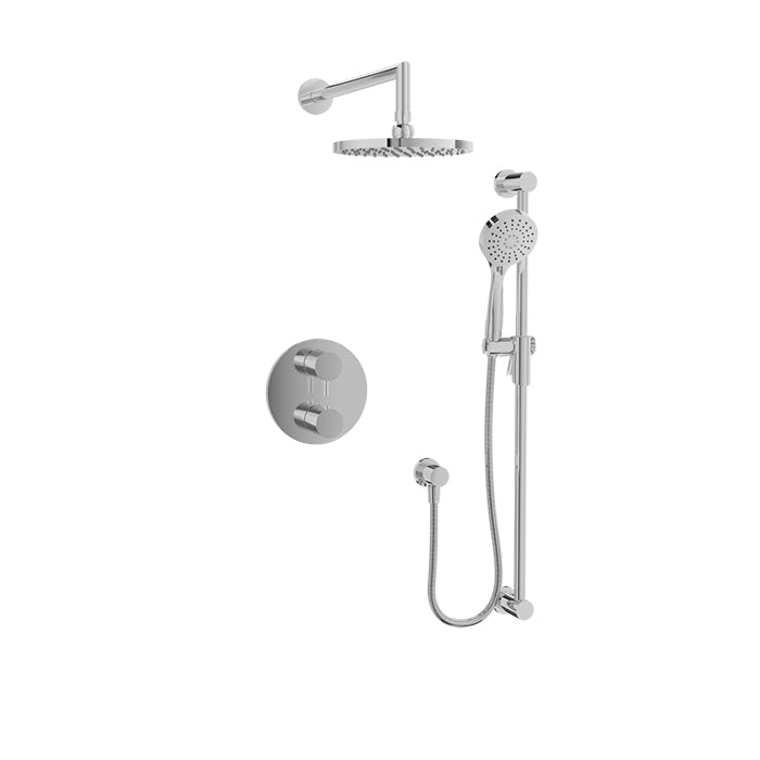 BARIL ZIP COMPLETE THERMOSTATIC PRESSURE BALANCED SHOWER KIT (2-WAY)