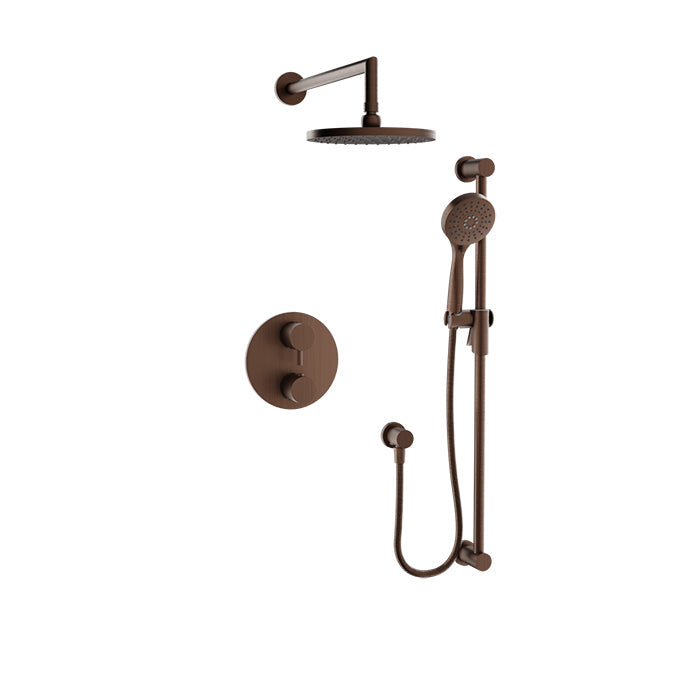 BARIL ZIP COMPLETE THERMOSTATIC PRESSURE BALANCED SHOWER KIT (2-WAY)