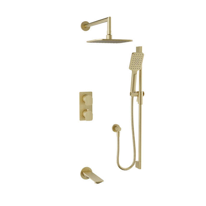 BARIL PETITE COMPLETE THERMOSTATIC PRESSURE BALANCED SHOWER KIT (3-WAY)