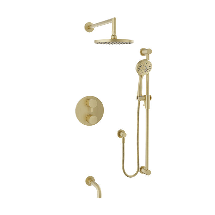 BARIL ZIP COMPLETE THERMOSTATIC PRESSURE BALANCED SHOWER KIT (3-WAY)