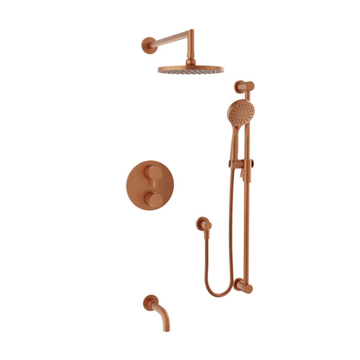 BARIL ZIP COMPLETE THERMOSTATIC PRESSURE BALANCED SHOWER KIT (3-WAY)