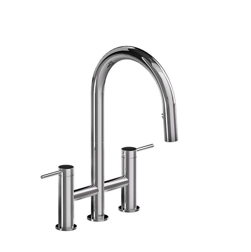 Riobel Azure kitchen faucet with spray