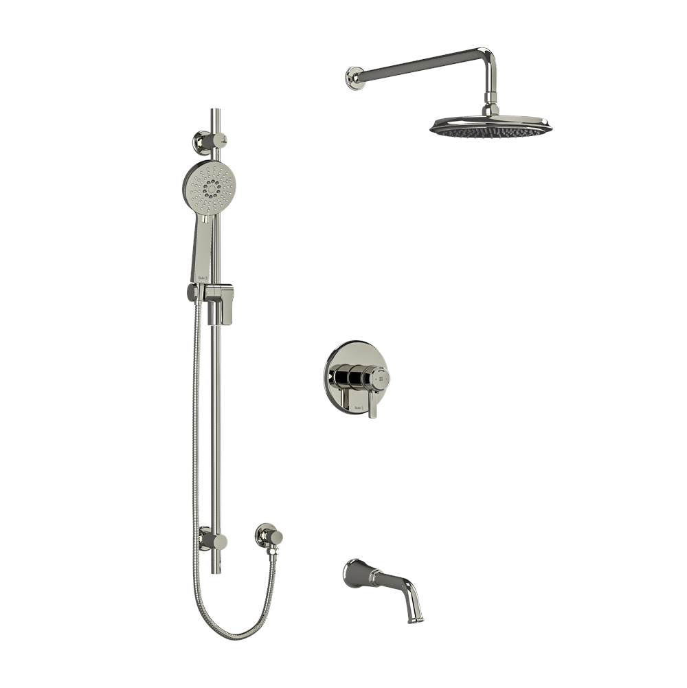 Riobel Momenti Type T/P 1/2 inch coaxial 3-way Shower System