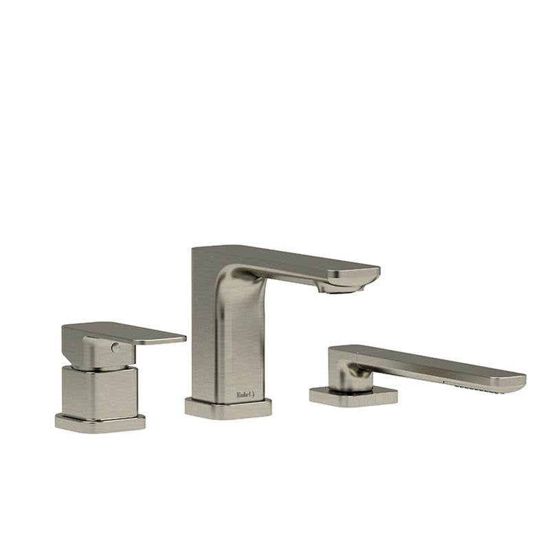 Riobel Equinox 3-piece deck-mount tub filler with hand shower