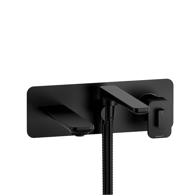 Riobel Equinox Wall-mount Type T/P coaxial tub filler with hand shower