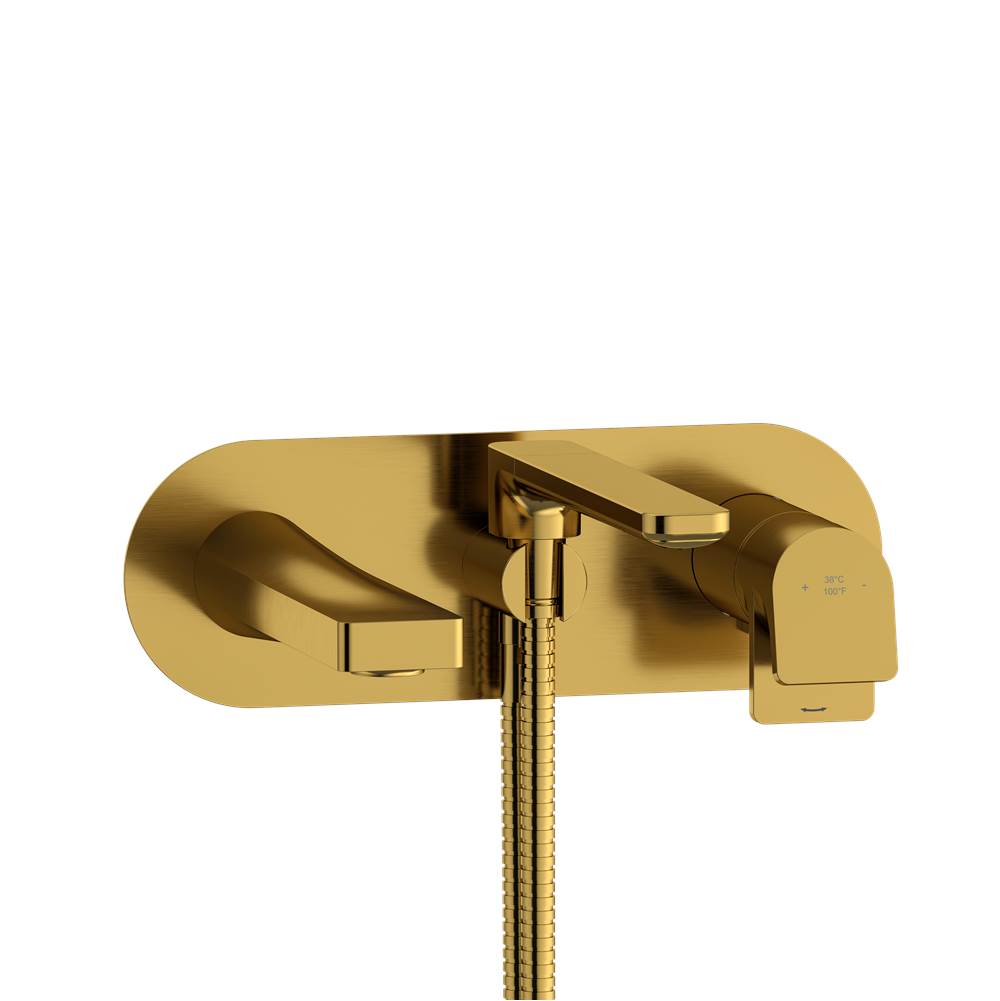Riobel Ode Wall-mount Type T/P tub filler with hand shower