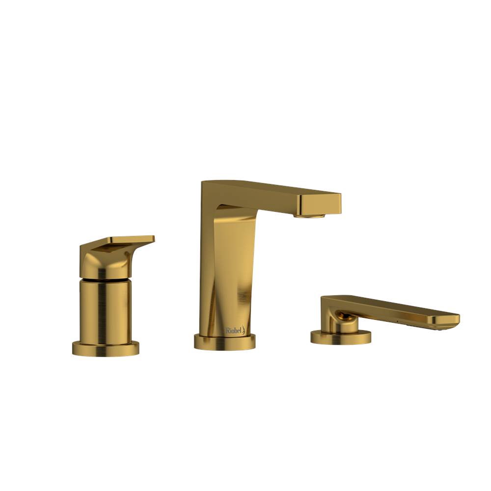 Riobel Ode 3-piece deck-mount tub filler With Hand Shower