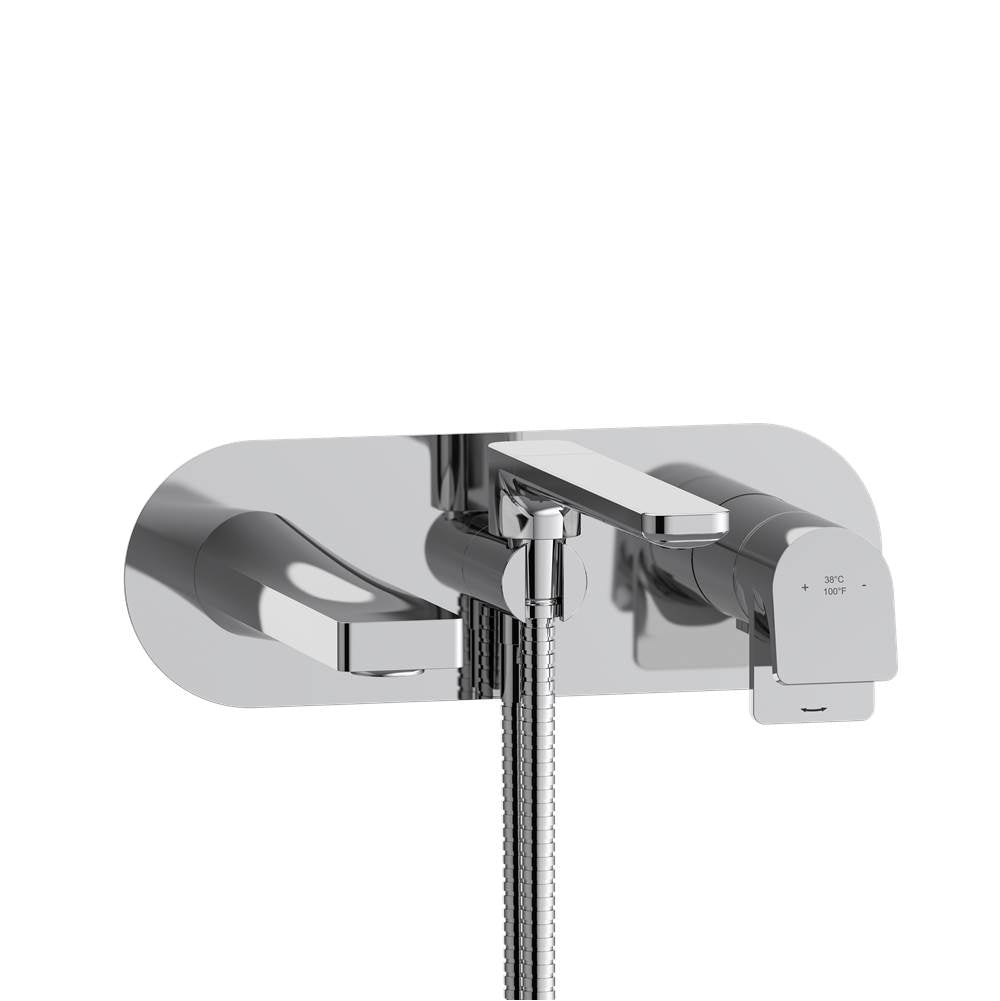 Riobel Ode Wall-mount Type T/P tub filler with hand shower