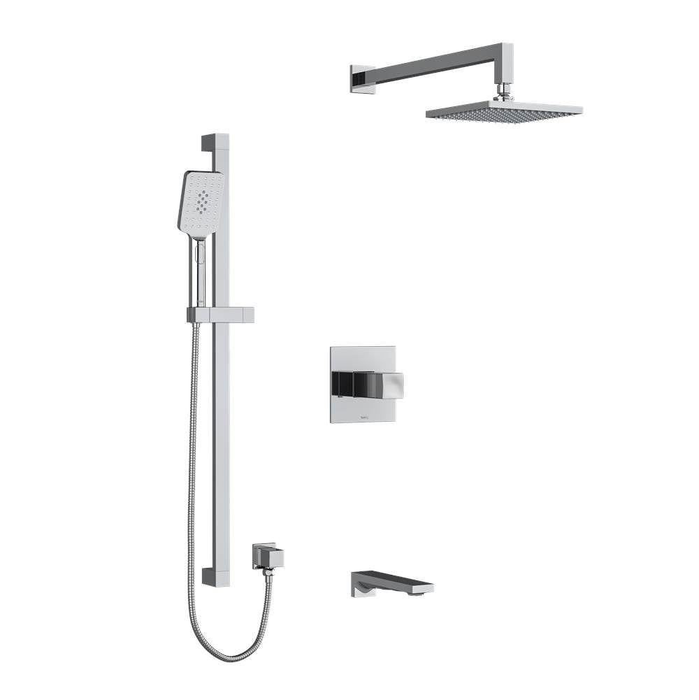 Riobel  Type T/P 1/2'' Coaxial 3-way System Shower