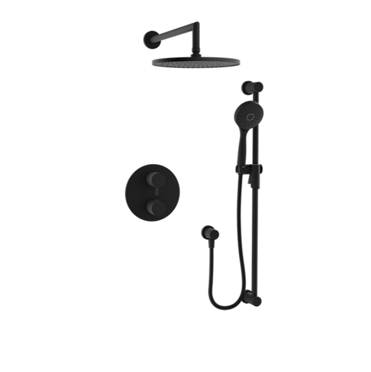 BARIL ZIP COMPLETE THERMOSTATIC PRESSURE BALANCED SHOWER KIT (2-WAY)