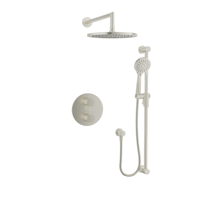 BARIL ZIP COMPLETE THERMOSTATIC PRESSURE BALANCED SHOWER KIT (2-WAY)