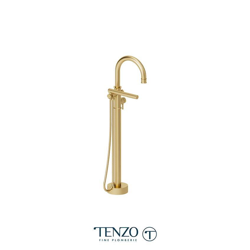 Tenzo Alyss Floor Mount 3 Pcs Tub Filler