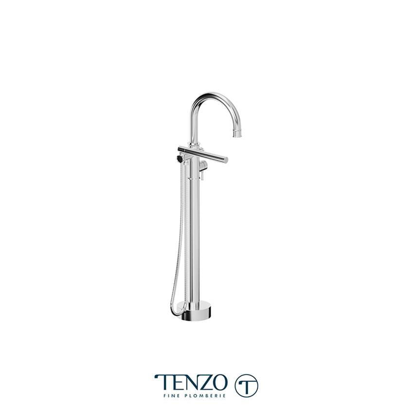Tenzo Alyss Floor Mount 3 Pcs Tub Filler