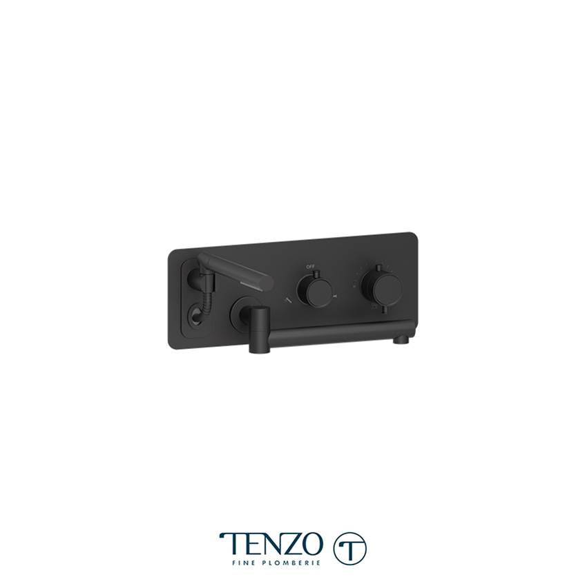 Tenzo Wall Mount Tub Faucet With Swivel Spout Alyss