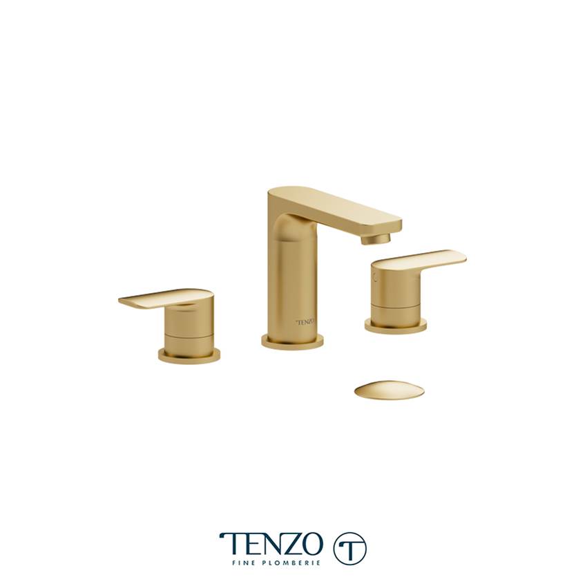 Tenzo Delano 8In Lavatory Faucet  With (Overflow) Drain