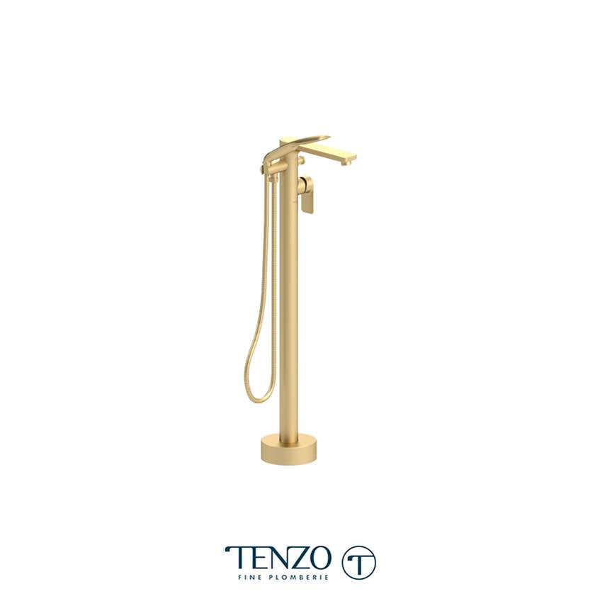 Tenzo Delano Floor Mount 3 Pcs Tub Filler