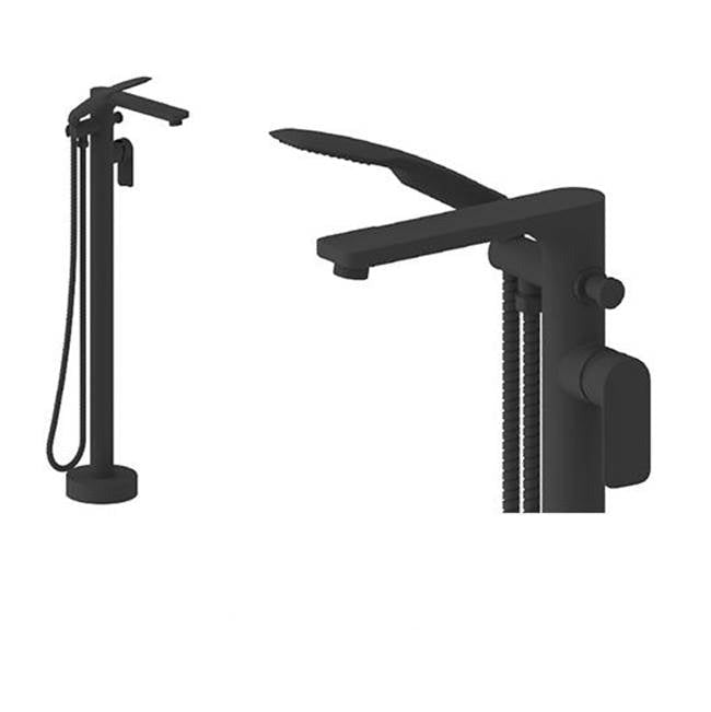 Tenzo Delano Floor Mount 3 Pcs Tub Filler
