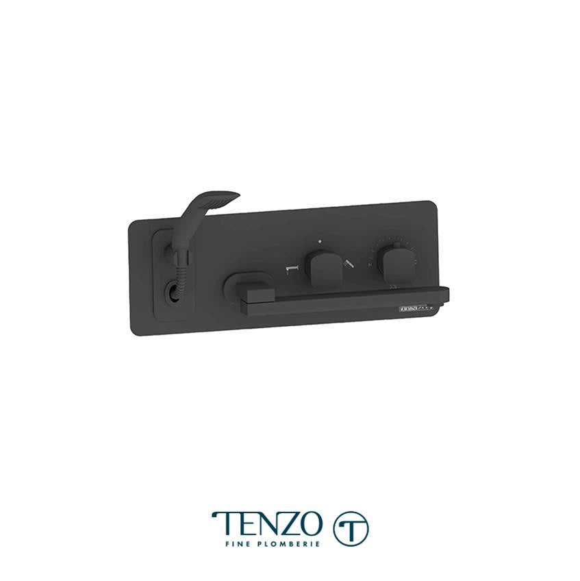 Tenzo Wall Mount Tub Faucet With Swivel Spout Delano