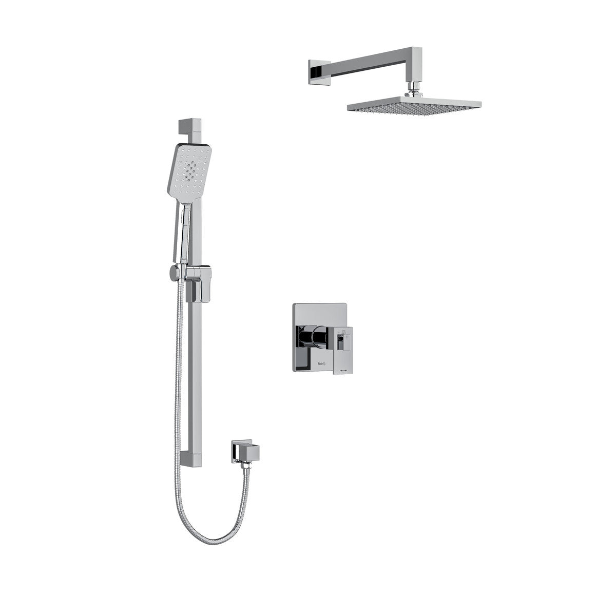 Riobel Kubik Type T/P  ½" coaxial 2-way shower system