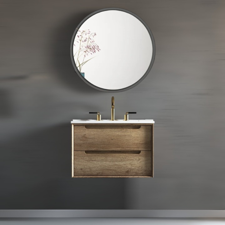 M4 30 In Wall Mount Single Sink Vanity