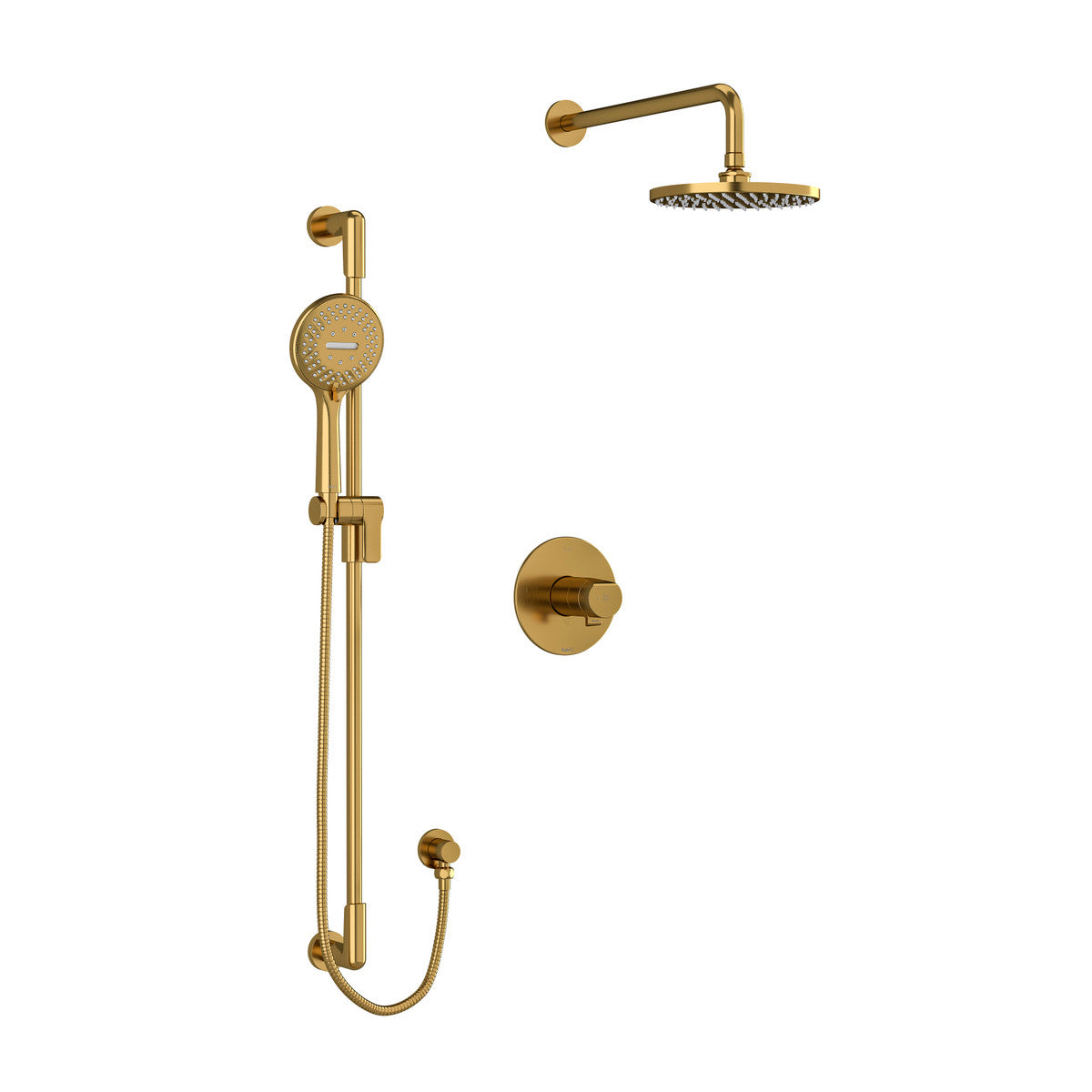 Riobel Parabola Type T/P ½" coaxial 2-way shower system