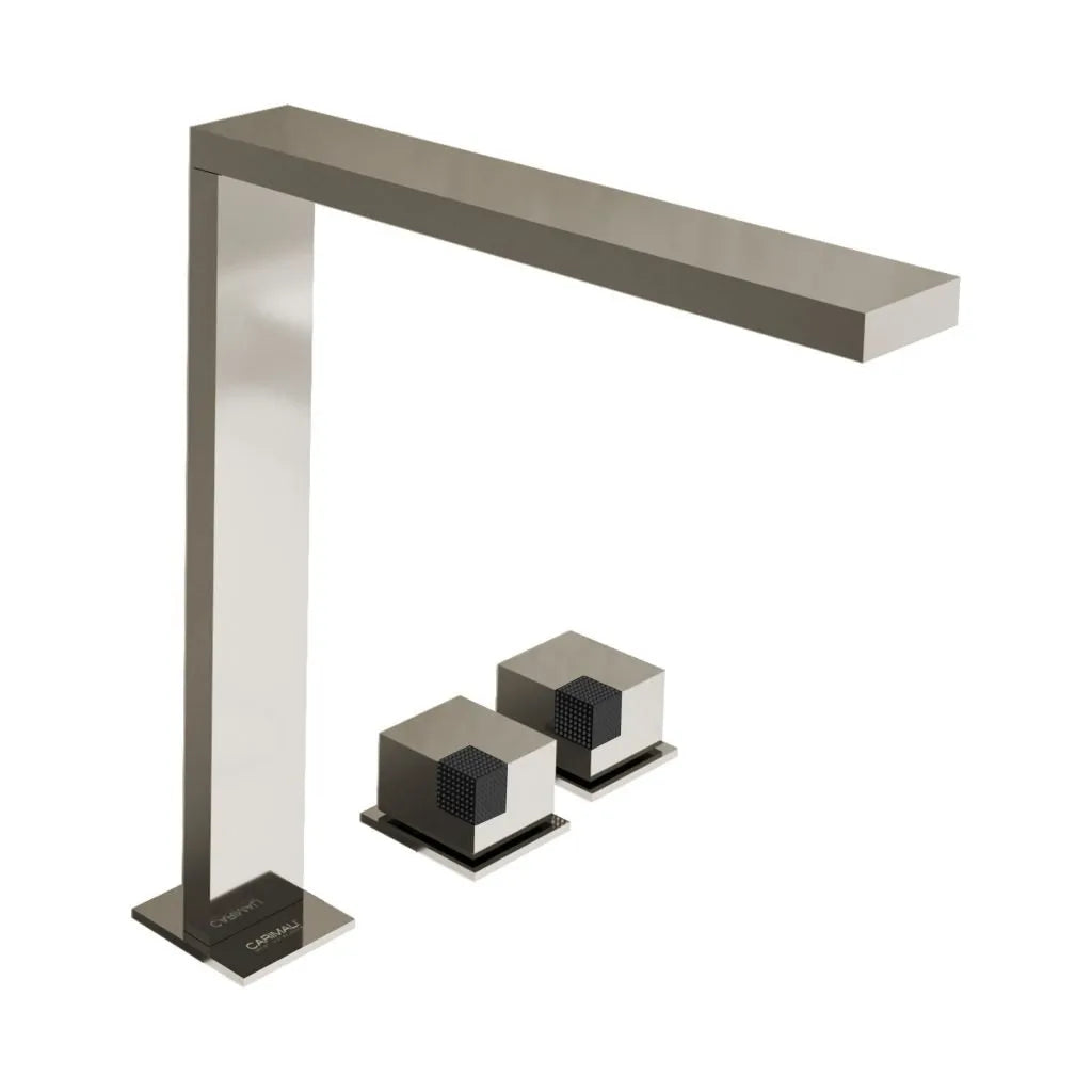 AQUADESIGN OCUBE 3-HOLE HIGH LAV FAUCET