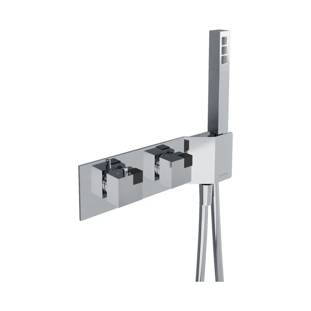 AQUADESIGN OCUBE 1/2″ THERMOSTATIC VALVE WITH HAND SHOWER